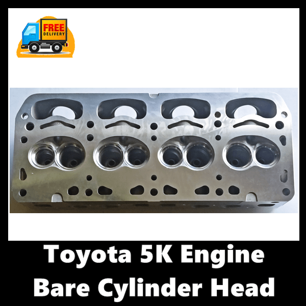 Toyota 5K Engine Bare Cylinder Head