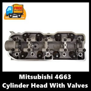 Mitsubishi 4G63 Cylinder Head With Valves Fitted