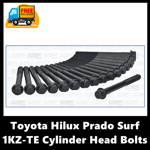 Toyota Hilux Prado Surf 1KZ-TE Cylinder Head Bolts