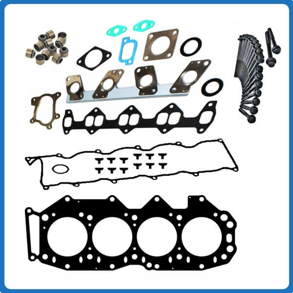 Ford Courier Mazda B2500 E2500 WLT Vrs Head Gasket Set with head bolts