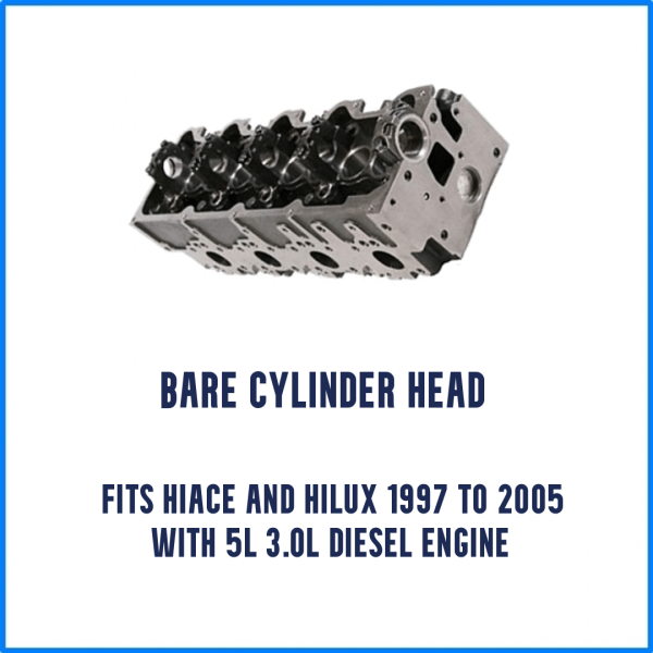 Hilux 5L bare cylinder head