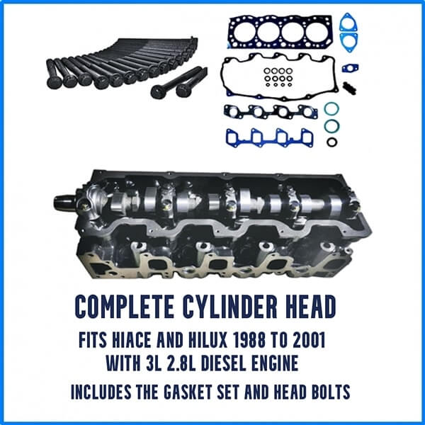 3L Complete cylinder head kit