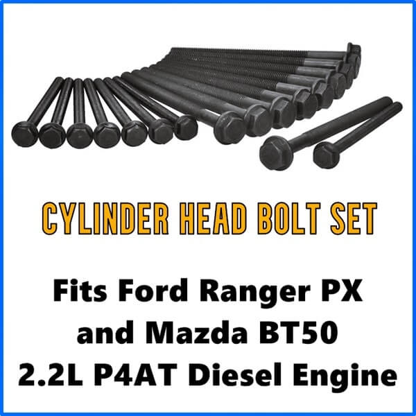 Ford Ranger PX Mazda BT50 P4AT Cylinder Head Bolts
