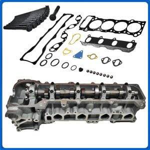 Toyota 2RZ complete Cylinder Head with gasket set and head bolts
