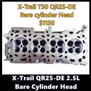 X-Trail T30 QR25-DE Bare Cylinder Head