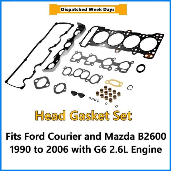 Ford Courier Mazda B2600 vrs head gasket set