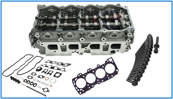 Nissan Navara YD25 complte assembled cylinder head kit