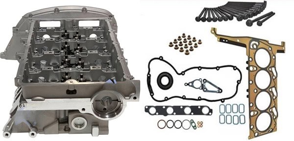 Ford Ranger Mazda BT50 P4AT assembled cylinder head with gasket set and head bolt