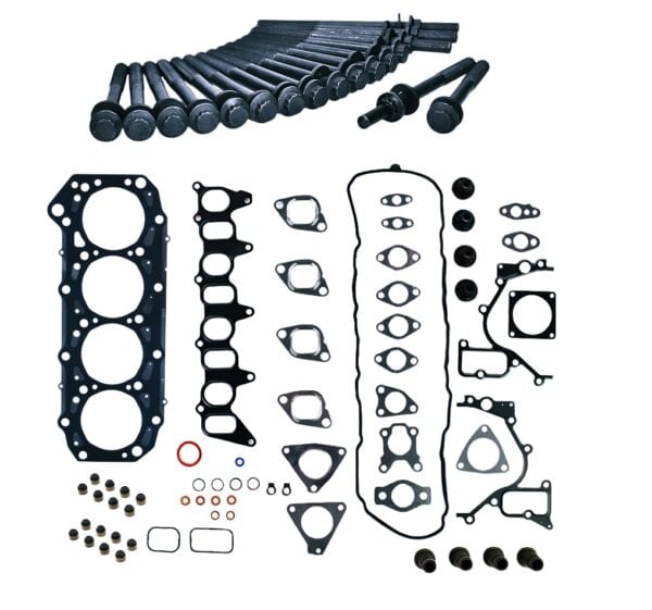 Nissan Patrol ZD30 Common Rail Head Gasket Set with Bolts - Midland Cylinder Heads Nissan Patrol ZD30 common rail head gasket set with head bolts