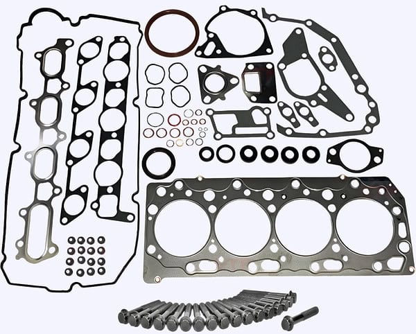 Challenger Trito 4D56Di-T 16 Valve Vrs Cylinder Head Gasket set with head bolts